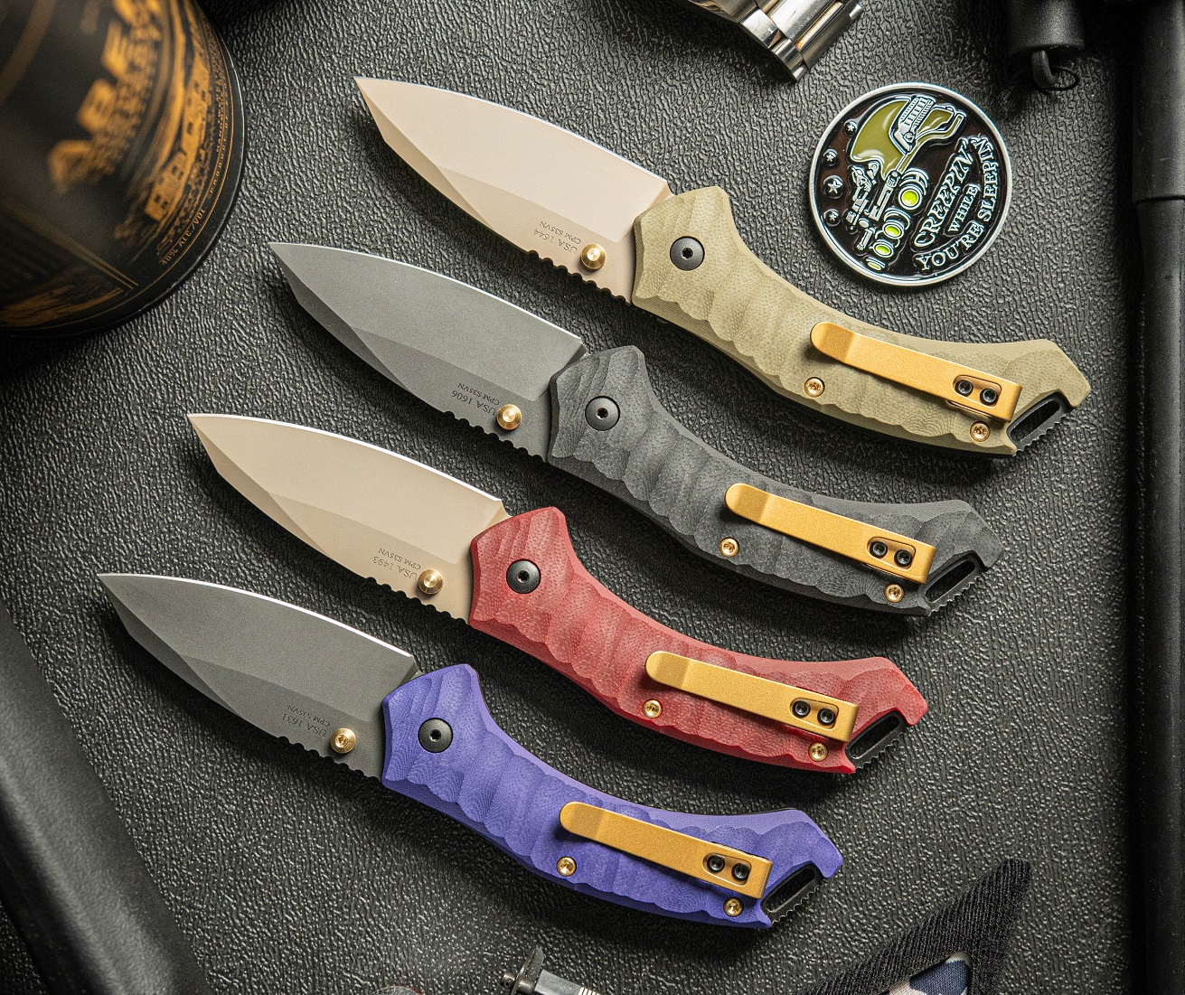 the XT1 Delta Folding Knife by Toor Knives